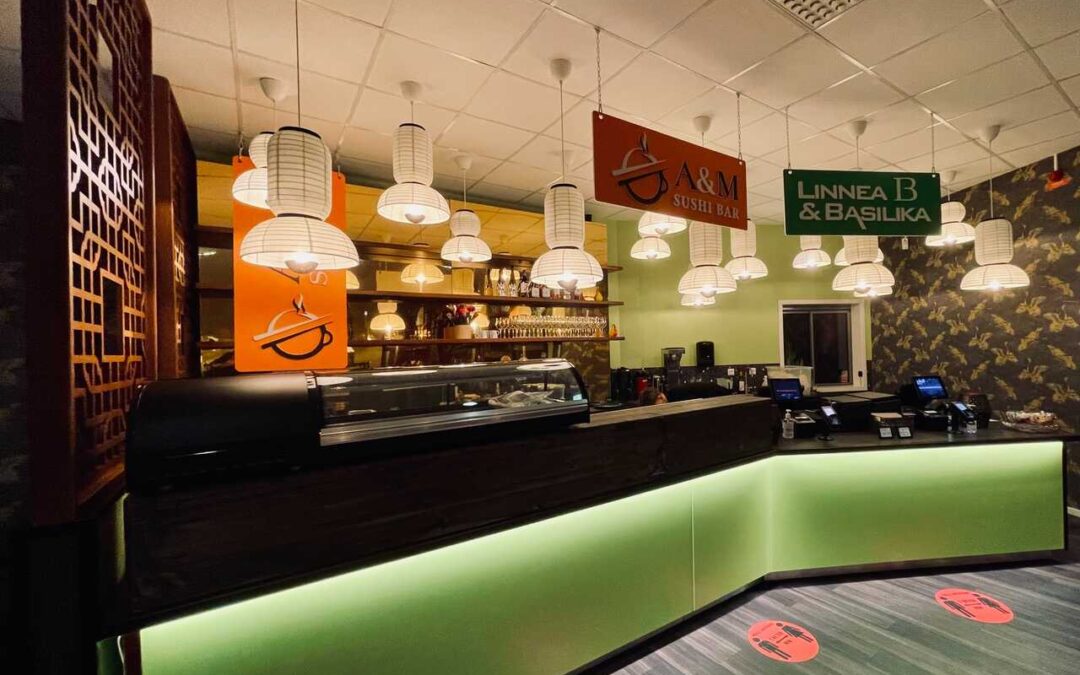 Premiär för A&M Sushi Bar i Kungsbacka