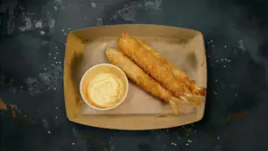 Tempura Shrimp Bites med chilimayo (3pcs)
