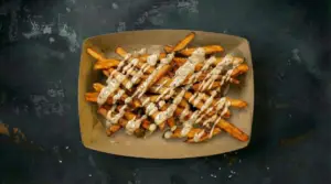 Sötpotatis Fries med Tryffelmayo 